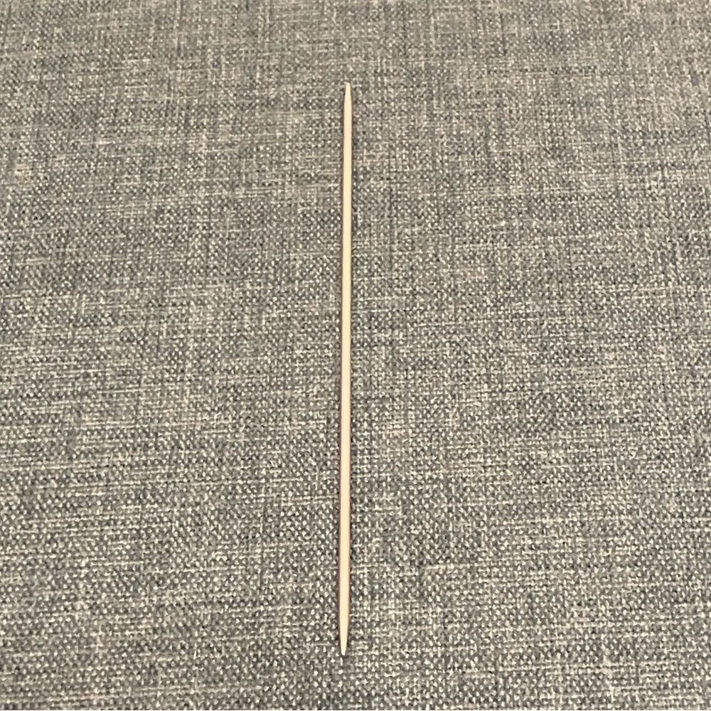 Silver Knitting Needle